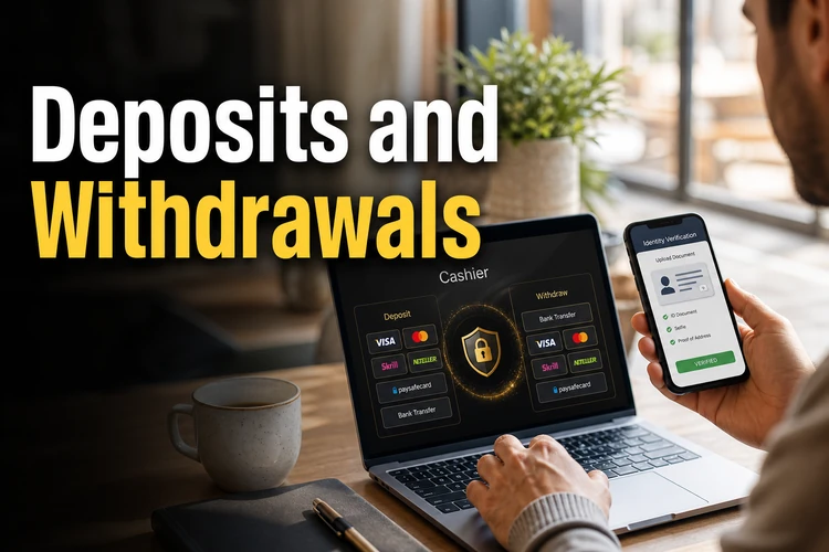 Deposits and Withdrawals